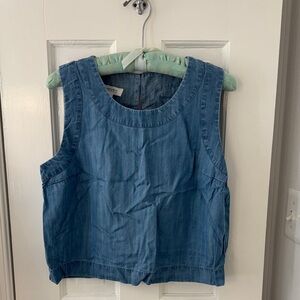 Haven Well Within Medium Light Blue Top with matching skirt